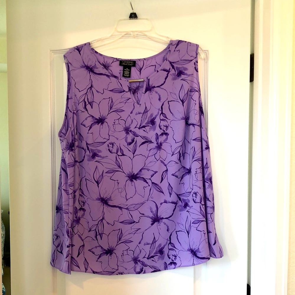 1x Catherine’s Black Label Blouse - Lavender